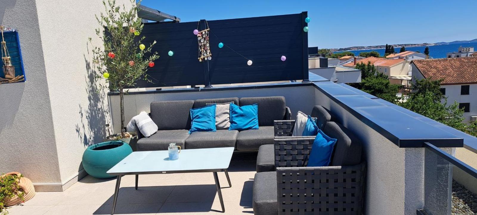 Penthouse Aurelia, Rooftop Terrace & Jacuzzi Turanj Exterior foto